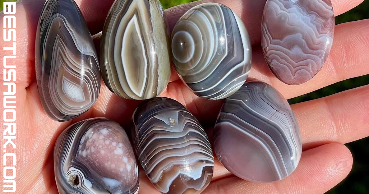 Botswana Agate The Elegant Stone of Serenity and Strength botswana agate